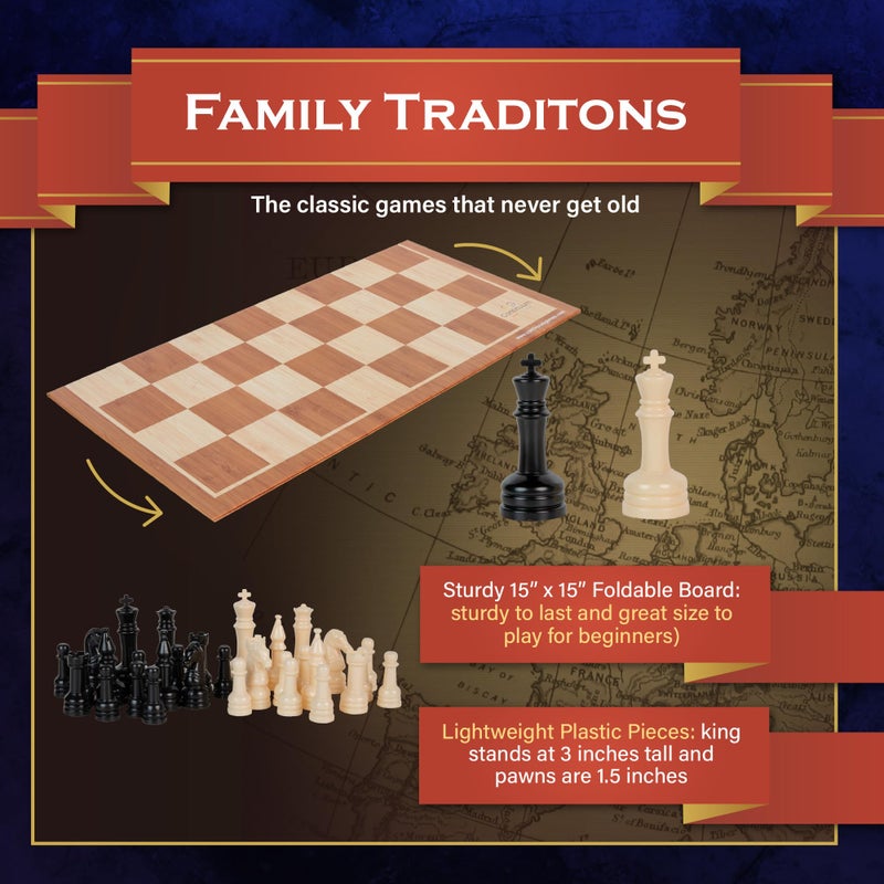 Continuum Games Chess Family Traditions Board Games - Image 5